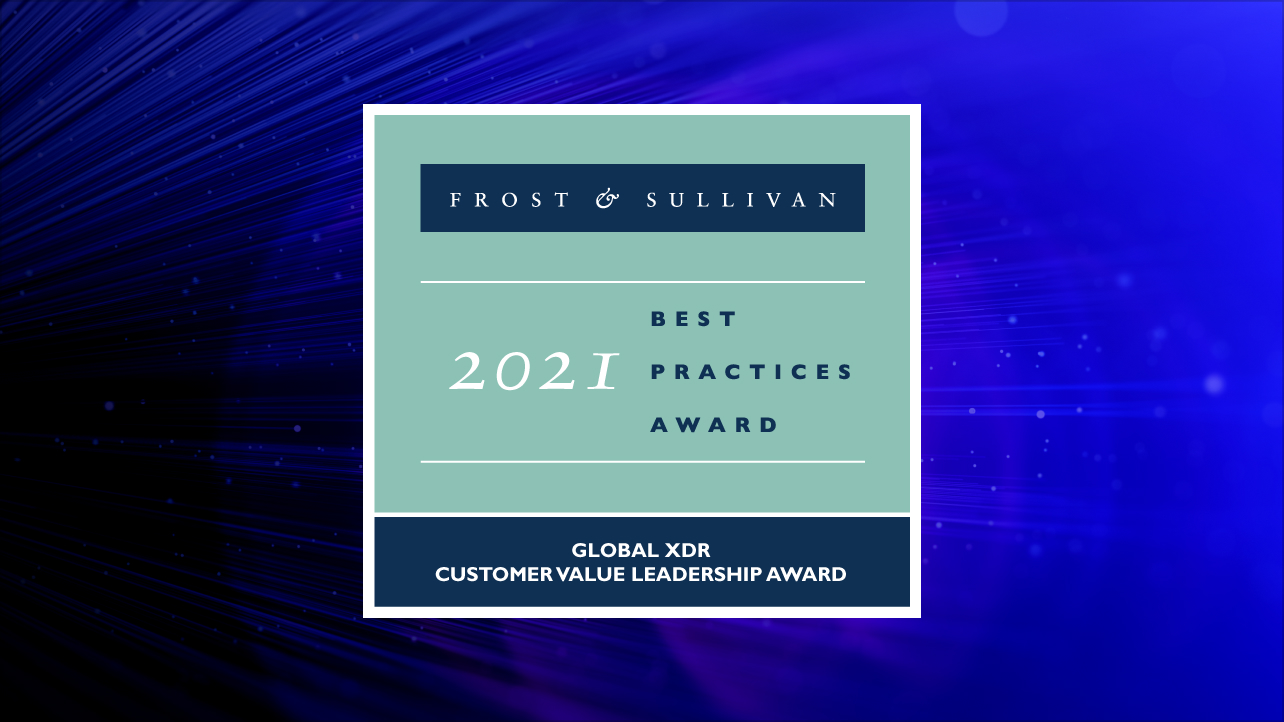 2021 Frost & Sullivan Customer Value Leadership Award In The Global XDR ...